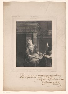 spící žena od Gerhardus Fredericus Eilbracht