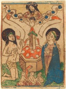 Alegorie eucharistie od German 15th Century
