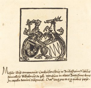 Knihovna Wilhelma von Zell od German 15th Century