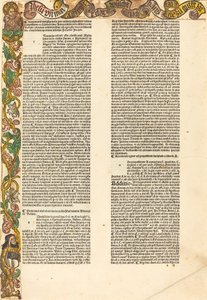 Hranice z almanachu od German 15th Century