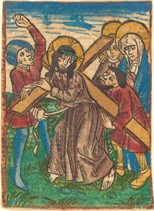 Kristus nesoucí kříž od German 15th Century
