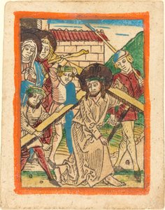 Kristus nesoucí kříž od German 15th Century