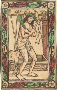 Kristus jako muž bolesti od German 15th Century
