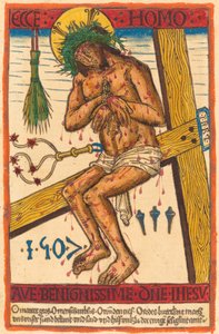 Kristus jako muž bolesti od German 15th Century