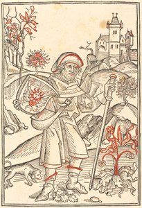 Gerson jako poutník od German 15th Century