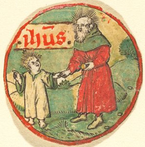 Josef a Ježíšek od German 15th Century