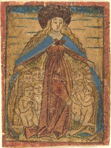 Madonna jako ochránkyně od German 15th Century