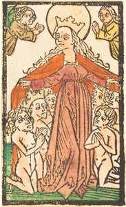 Madonna jako ochránkyně od German 15th Century