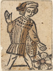Hrací karta od German 15th Century