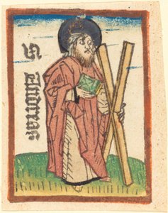 Svatý Ondřej od German 15th Century