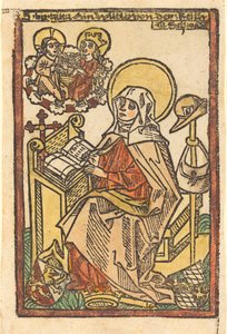 Svatá Brigita od German 15th Century
