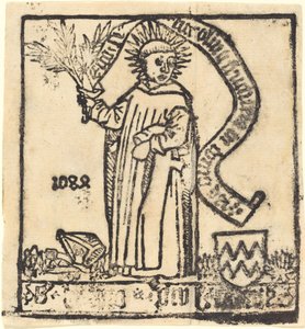 Svatý Bruno od German 15th Century