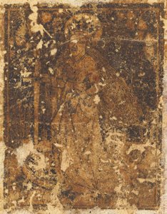 Svatá Kateřina [verso] od German 15th Century
