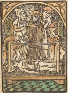 Svatý Erasmus od German 15th Century
