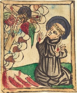 Svatý František z Assisi od German 15th Century