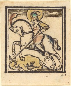 Svatý Jiří od German 15th Century