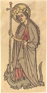 Svatá Markéta od German 15th Century