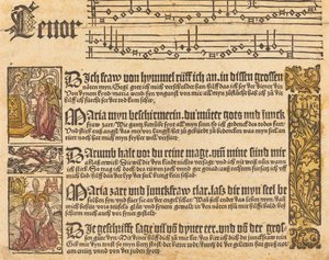 Píseň Panně od German 15th Century