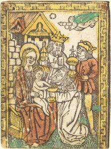 Klanění tří králů od German 15th Century
