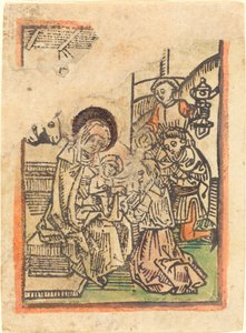 Klanění tří králů od German 15th Century