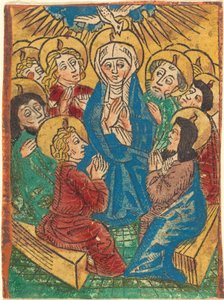 Sestoupení Ducha Svatého od German 15th Century