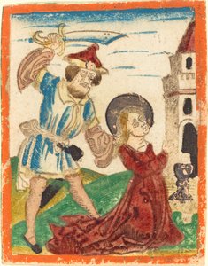 Umučení svaté Barbory od German 15th Century