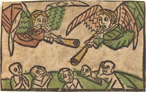 Vzkříšení mrtvých od German 15th Century