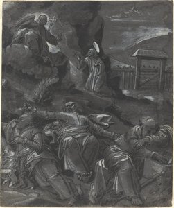 Kristus v zahradě Getsemanské od German 16th Century