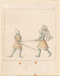 Freydal, Kniha klání a turnaj císaře Maxmiliána I.: Pěší boje (soutěže) (III. díl): Deska 163 od German 16th Century