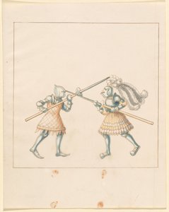 Freydal, Kniha klání a turnaj císaře Maxmiliána I.: Pěší boje (Třety) (III. díl): Deska 149 od German 16th Century