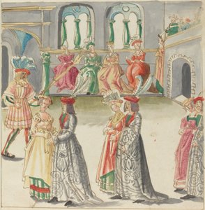 Maškaráda od German 16th Century