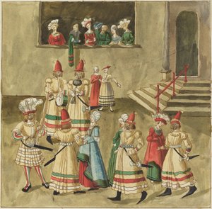 Maškaráda od German 16th Century