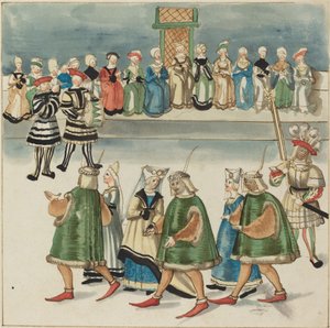 Maškaráda od German 16th Century