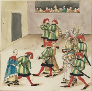 Maškaráda od German 16th Century