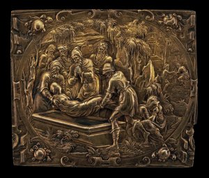 Pohřeb svatého od German 17th Century