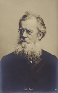 Felix Dahn (1834-1912), německý právník, spisovatel a historik (čb fotografie) od German Photographer