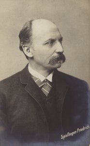 Friedrich Spielhagen (1829-1911), německý spisovatel a překladatel (čb fotografie) od German Photographer