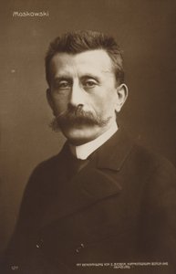 Portrét Moritze Moszkowského (čb fotografie) od German Photographer