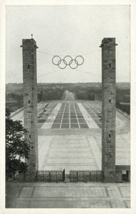 Říšský park, Berlín (čb fotografie) od German Photographer
