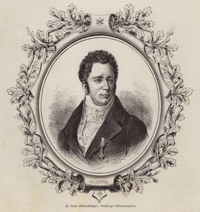 Adam Oelenschlaeger, dánský básník a dramatik (rytina) od German School