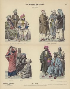 afghánské kostýmy od German School