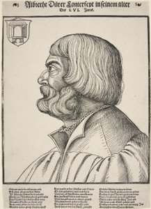 Albrecht Durer, 56 let (dřevořez) od German School