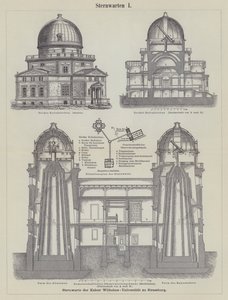 Astronomické observatoře (rytina) od German School