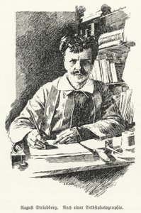 August Strindberg, švédský dramatik, prozaik, básník a výtvarník od German School