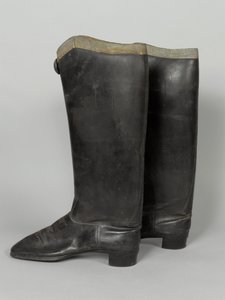 Boty, 3. von Zieten Hussars, nošené HRH vévodou z Connaughtu, před rokem 1914 (boty) od German School