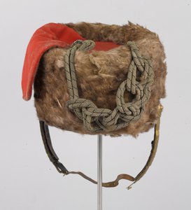 Busby, HRH vévoda z Connaughtu, 3. zietenští husaři, německá armáda, před rokem 1914. (kožešinová čepice) od German School