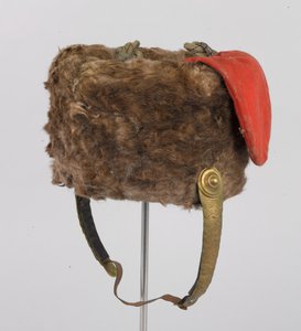 Busby, HRH vévoda z Connaughtu, 3. zietenští husaři, německá armáda, před rokem 1914 (busby) od German School