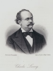 Charles Lecocq , francouzský skladatel (rytina) od German School