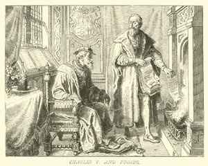 Karel V. a Fugger od German School