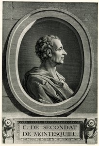 Charles de Secondat z Montesquieu od German School